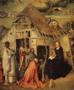 BOSCH, Hieronymus The adoration of the three Kings oil painting on canvas